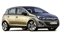 Opel Corsa rental, Long and short term, Virtuo