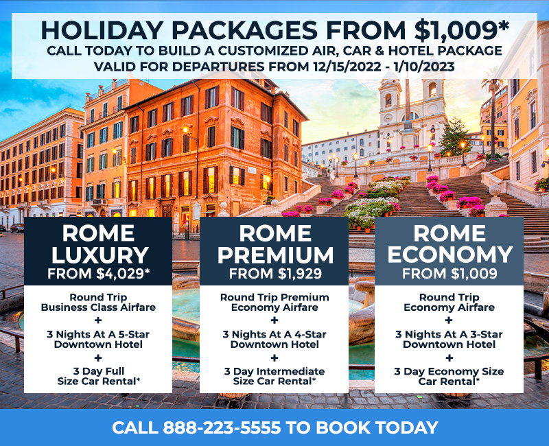 travel centre holiday packages